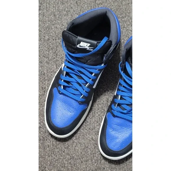 Nike Men's‎ Air Jordan 1 Retro High OG Royal Toe 555088-041 Size 13